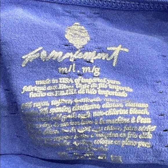 FREE PEOPLE | ✨NWOT✨ Good Karma High Neck Runsie in Blue * - Picture 3 of 3